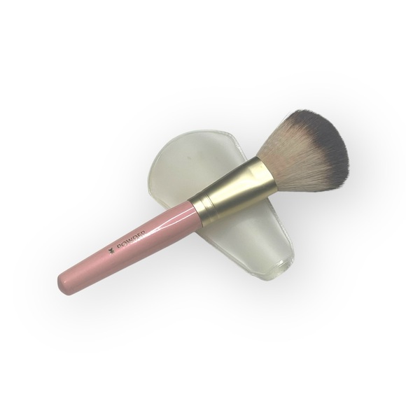 Deadstock: new Too Faced 𖠌 Teddy Bear Hair Powder Makeup Brush 𖠌 Blush Pink 𖠌 - Picture 10 of 16